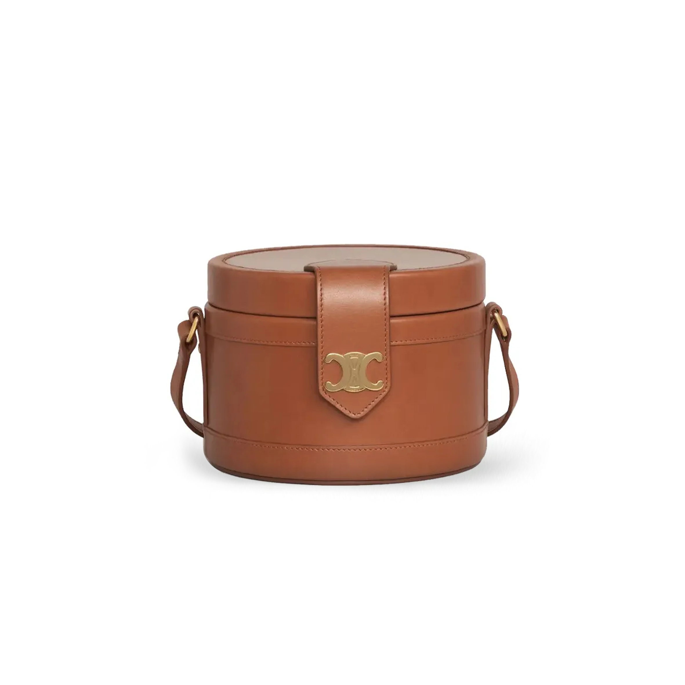 Ce**e shoulder bag tambour smooth cowhide 195193dae.04lu (17*17*12cm)